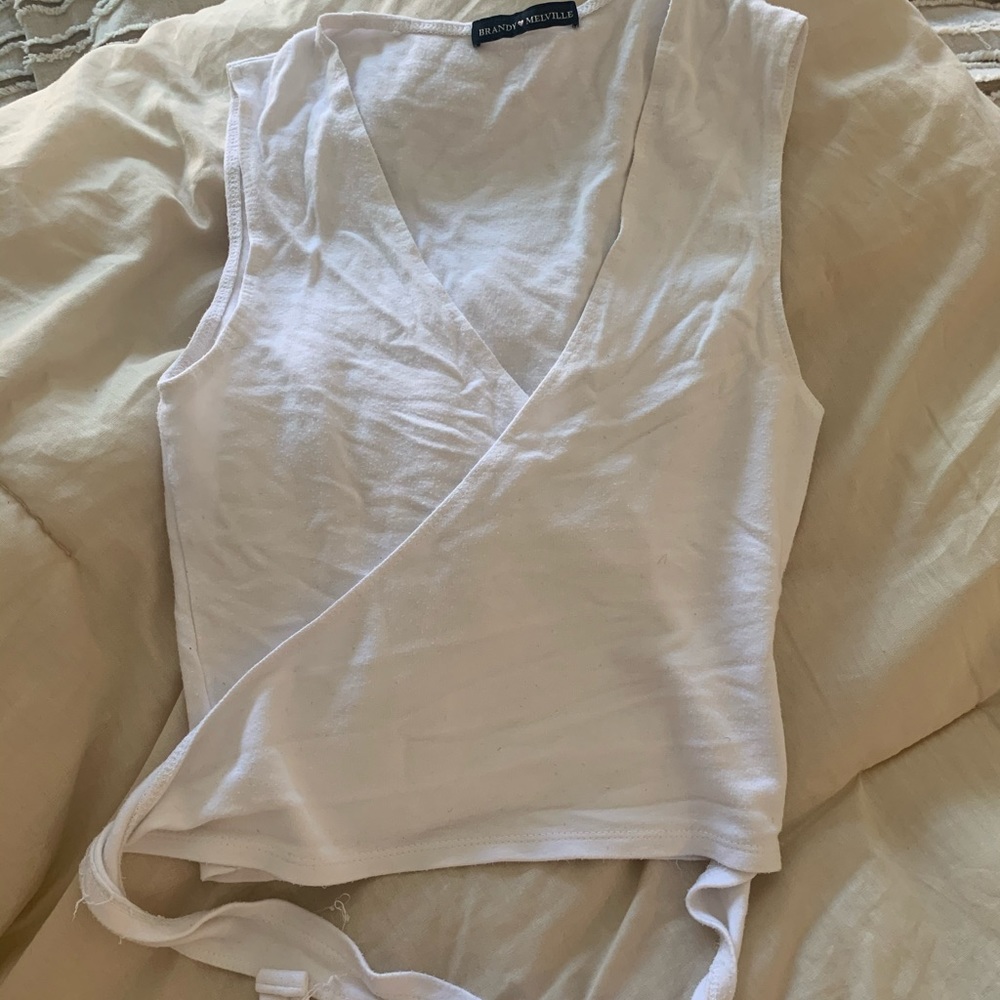 Brandy Melville wrap top